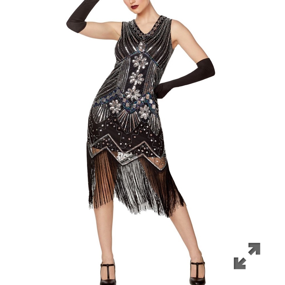 1920’s Gatsby Sequin Halloween Party Dress